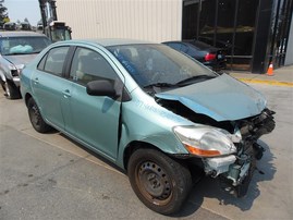 2007 TOYOTA YARIS 4DOOR SEDAN GREEN 1.5 AT Z20174